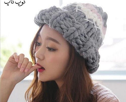ژست عکس با کلاه زمستانی