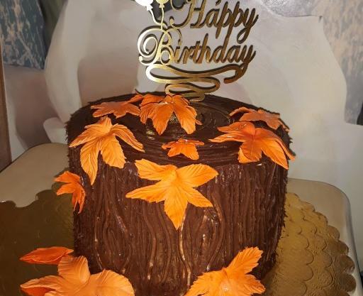 عکس کیک پاییزی