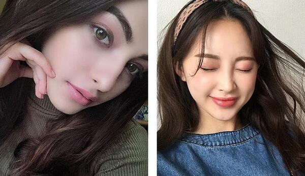 ژست عکس سلفی نیمرخ