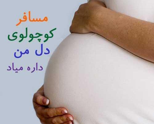 عکس نی نی تو شکم