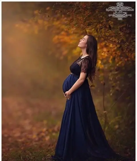 ژست عکس حاملگی با همسر