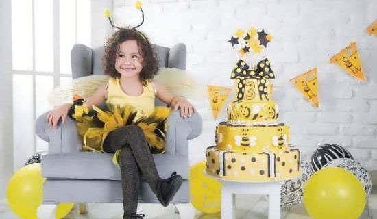 ژست عکس تولد سه سالگی