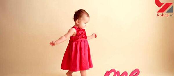 ژست عکس تولد دختر 5 ساله