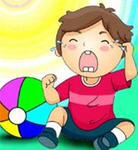 عکس نی نی در حال گریه