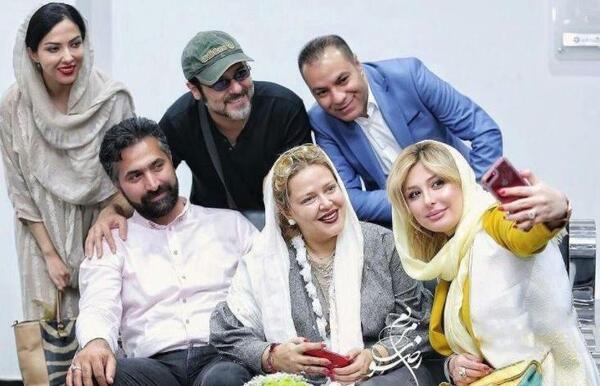 عکس بهاره رهنما با همسرش
