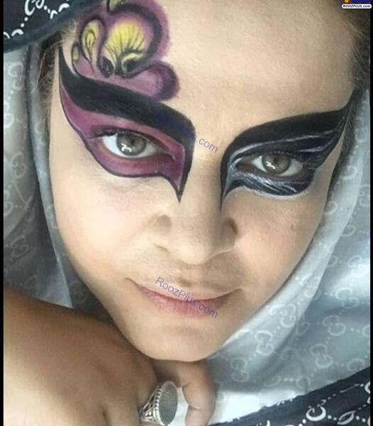 عکس چشم هالووین