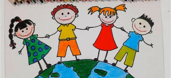 عکس نقاشی درمورد روز جهانی کودک