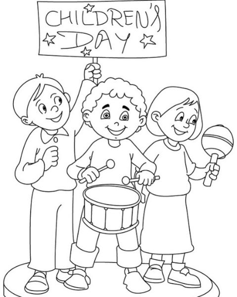 عکس نقاشی درمورد روز جهانی کودک