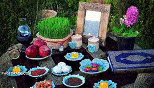 عکس هایی از مدل میوه آرایی سفره هفت سین عید