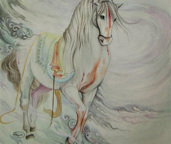 عکس نقاشی ذوالجناح