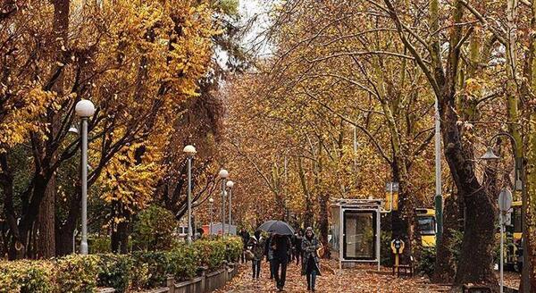عکس تصاویر زیبای پاییز تهران