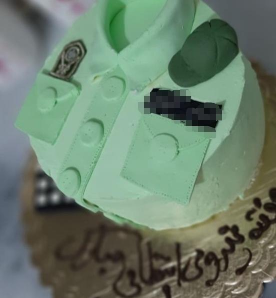 عکس کیک هفته نیروی انتظامی