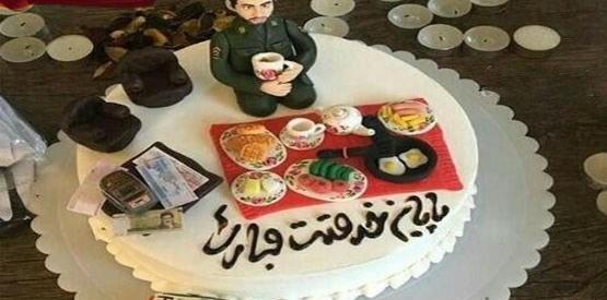 عکس کیک هفته نیروی انتظامی