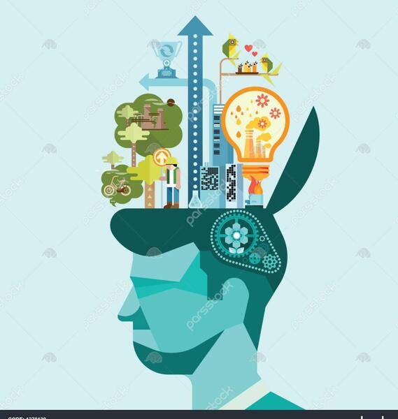 عکس دانلود وکتور ذهن