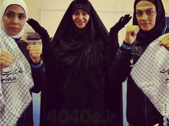عکس الهام چرخنده قبل از چادری شدن