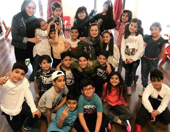 عکس کلاس بازیگری