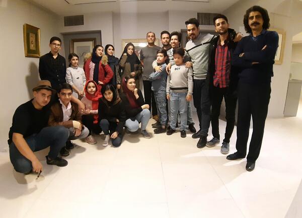 عکس کلاس بازیگری