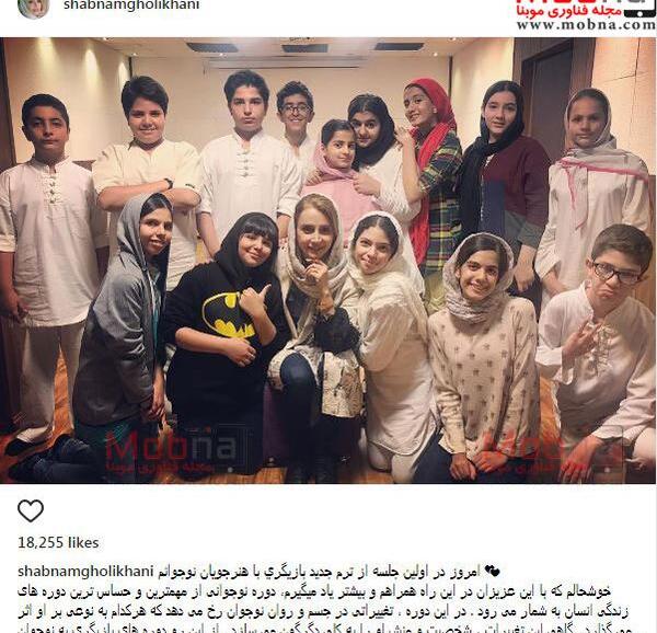 عکس کلاس بازیگری