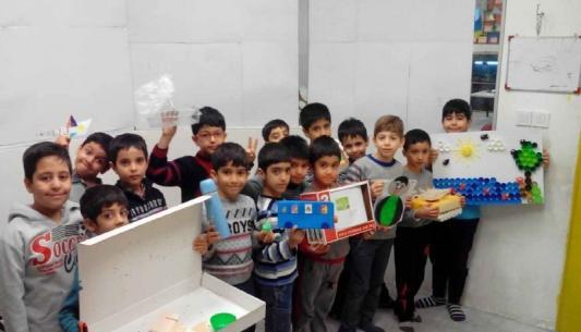 عکس کلاس کاردستی