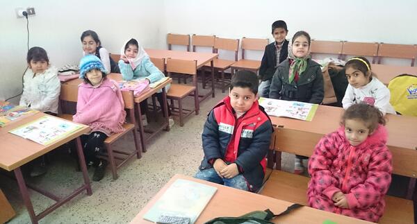 عکس کلاس زبان دخترانه