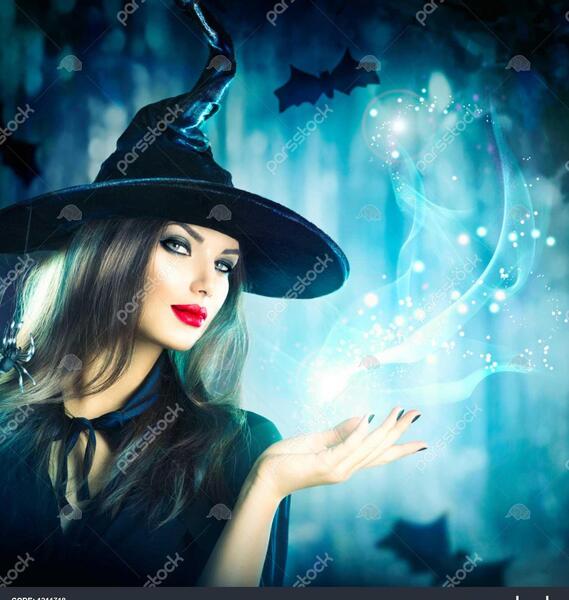 عکس ساحره هالووین