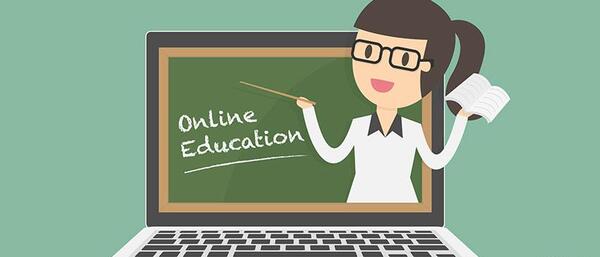 عکس کلاس آنلاین کارتونی