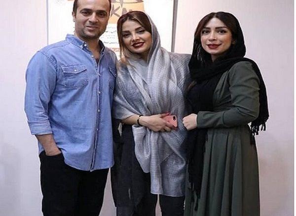 عکس احمد مهرانفر با همسرش