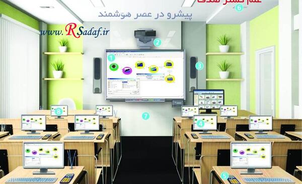 عکس مدرسه هوشمند