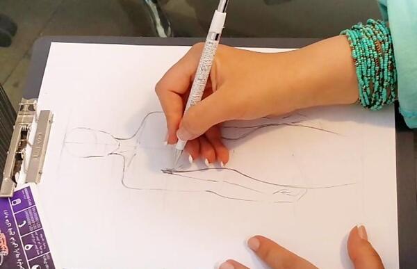 عکس کلاس طراحی لباس