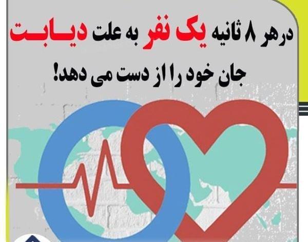 عکس نوشته روز جهانی دیابت