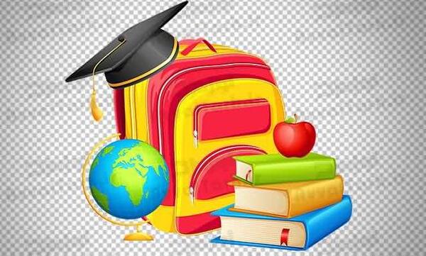 عکس مدرسه و کتاب