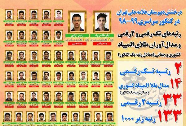 عکس مدرسه علامه حلی تهران