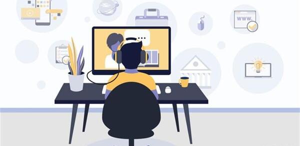 عکس کلاس مجازی کارتونی