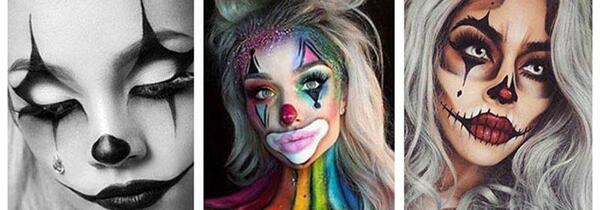 عکس آرایش صورت هالووین