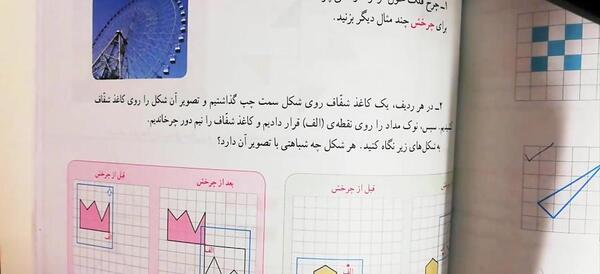 عکس کار در کلاس صفحه ۷۳ ریاضی پنجم