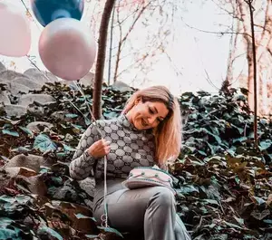 ایده عکس تولد در فضای باز بزرگسال