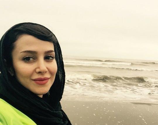 عکسهای الناز حبیبی در کودکی