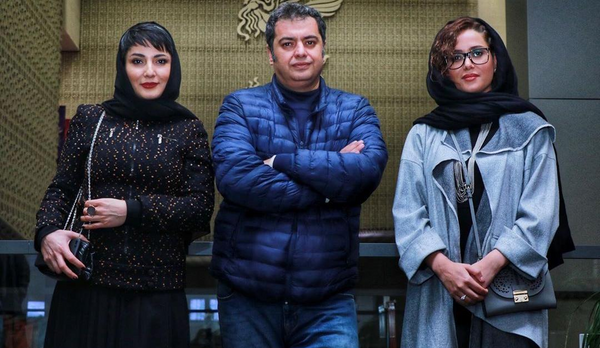 عکس پریناز ایزدیار به همراه همسرش