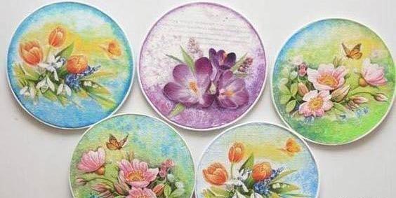 عکس نقاشی فانتزی روی سی دی