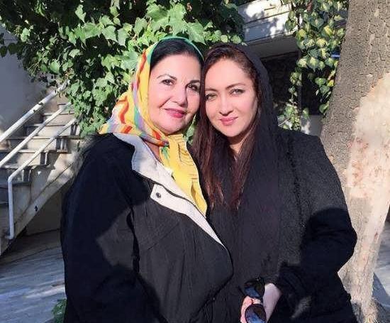 عکس پوری بنایی با همسرش