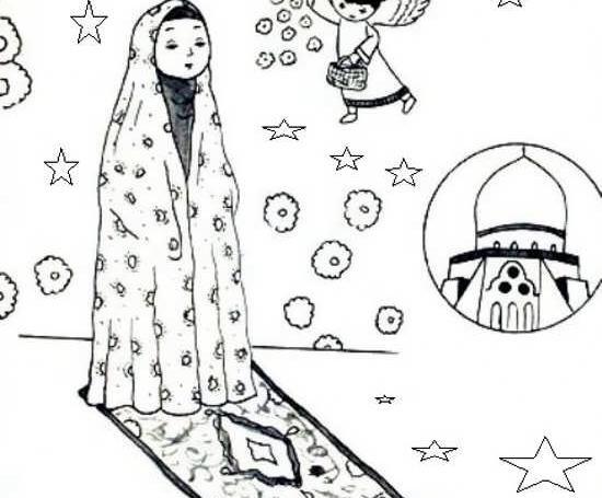 عکس ایده برای نقاشی نماز