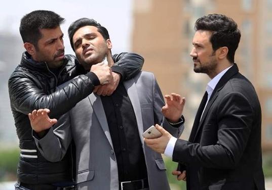 عکس عاطف در سریال دلدادگان