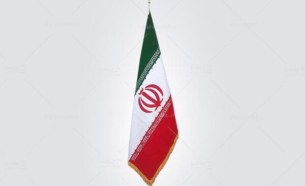 عکس پرچم ایستاده ایران