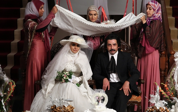 عکس افسانه خواهر فرزانه در سریال دلدادگان