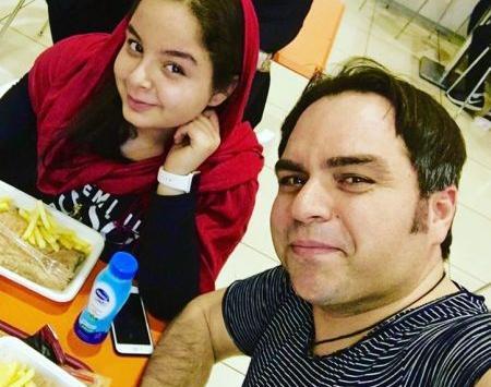 عکسهای شهرام قائدی وهمسرش