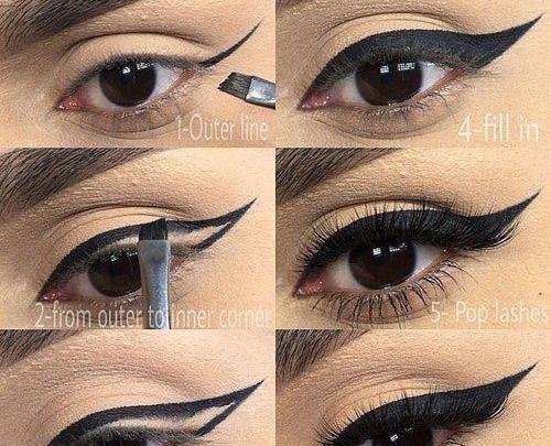 عکس مدل های چشم