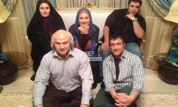 عکس پریوش نظریه با شوهرش