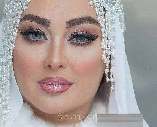 عکس الهام حمیدی با آرایش غلیظ