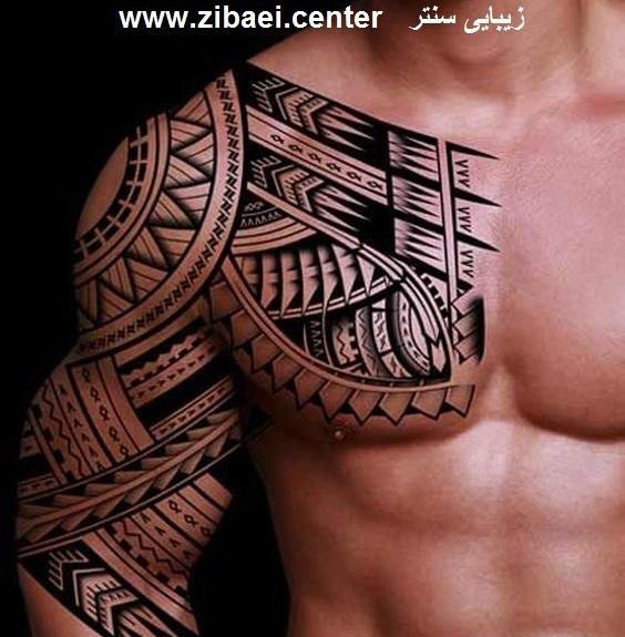عکس تاتو های شاهین نجفی