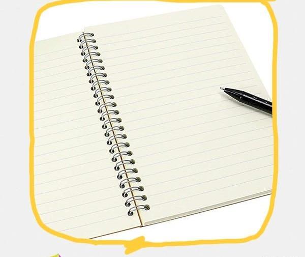 عکس دفتر خالی برای نوشتن متن